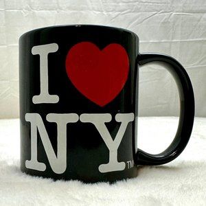 City Merchandise I Heart NY New York Coffee Mug Black 10oz